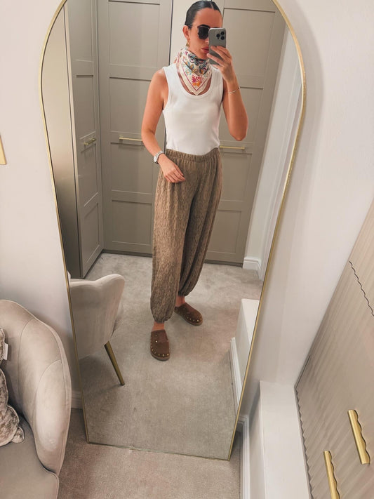 ‘RAINIE’ LACE GENIE PANTS