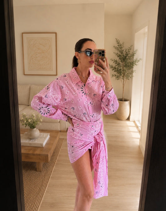 ELLE BANDANA print co ord
